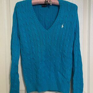 Bright Blue Ralph Lauren Sport Sweater